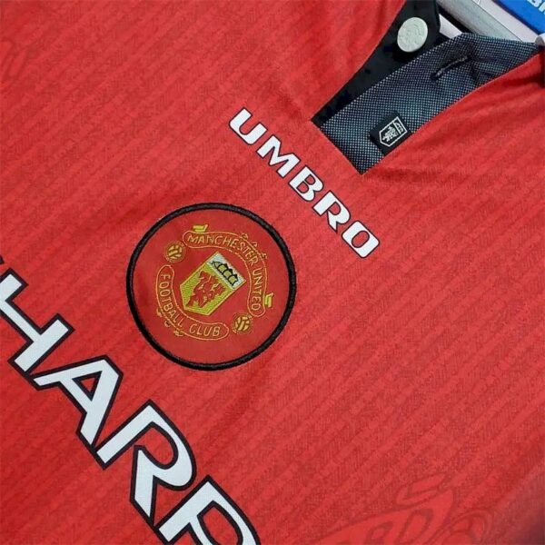 Manchester United 1996 Home Long Sleeve Retro Jersey 52543