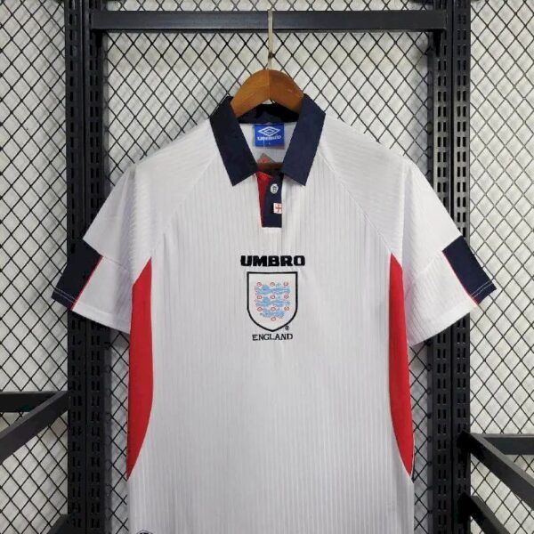 Retro 1998 England Home 8