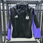 Newcastle United 2025/26 Black Windbreaker