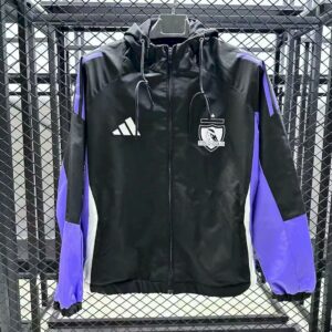 Newcastle United 2025/26 Black Windbreaker