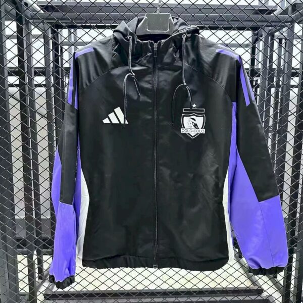 Newcastle United 2025/26 Black Windbreaker