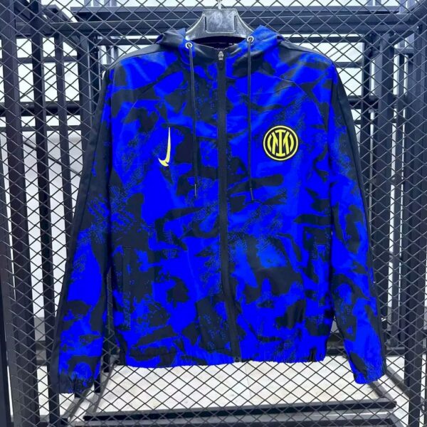 Inter Milan 2025/26 Blue Windbreaker
