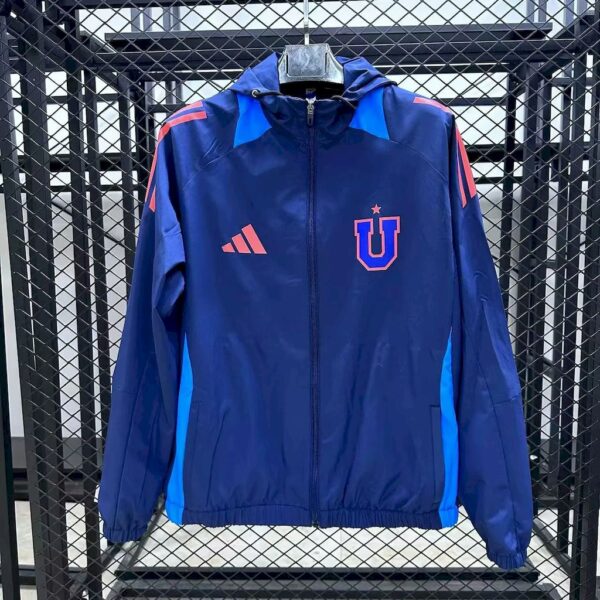Flamengo 2025/26 Royal Blue Windbreaker