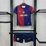 Barcelona 2024/25 Home Travis Scott Edition Kids Kit